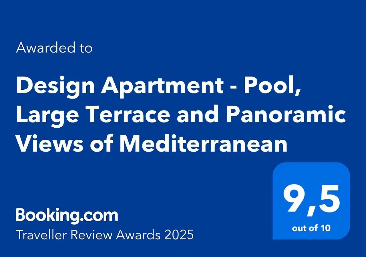 Design Apartment - Pool, Large Terrace And Panoramic Views Of Mediterranean Bandol