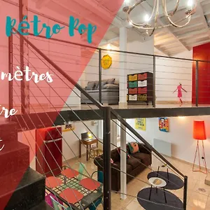 Le Loft Retro Pop : Centre/port/plage Appartement